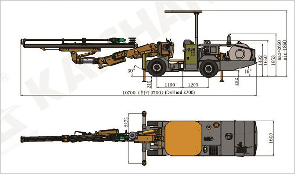 KJ211型全液壓掘進鉆車