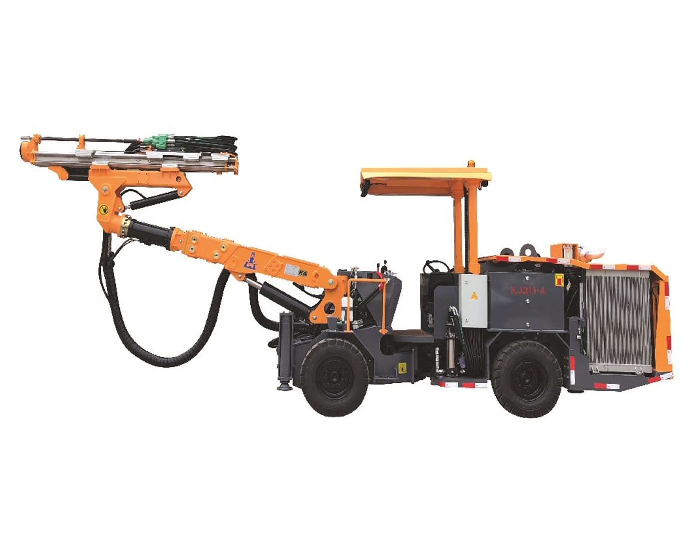 開山牌KJ311柴動型全液壓掘進鉆車