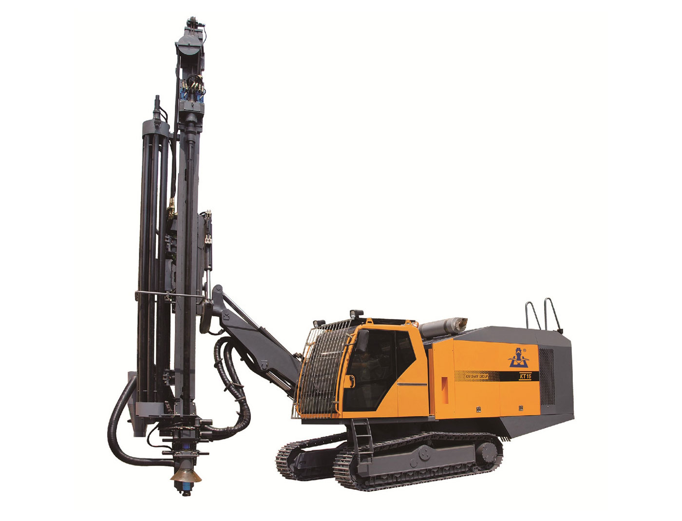 開山牌KT15全自動帶駕駛室潛孔鉆車